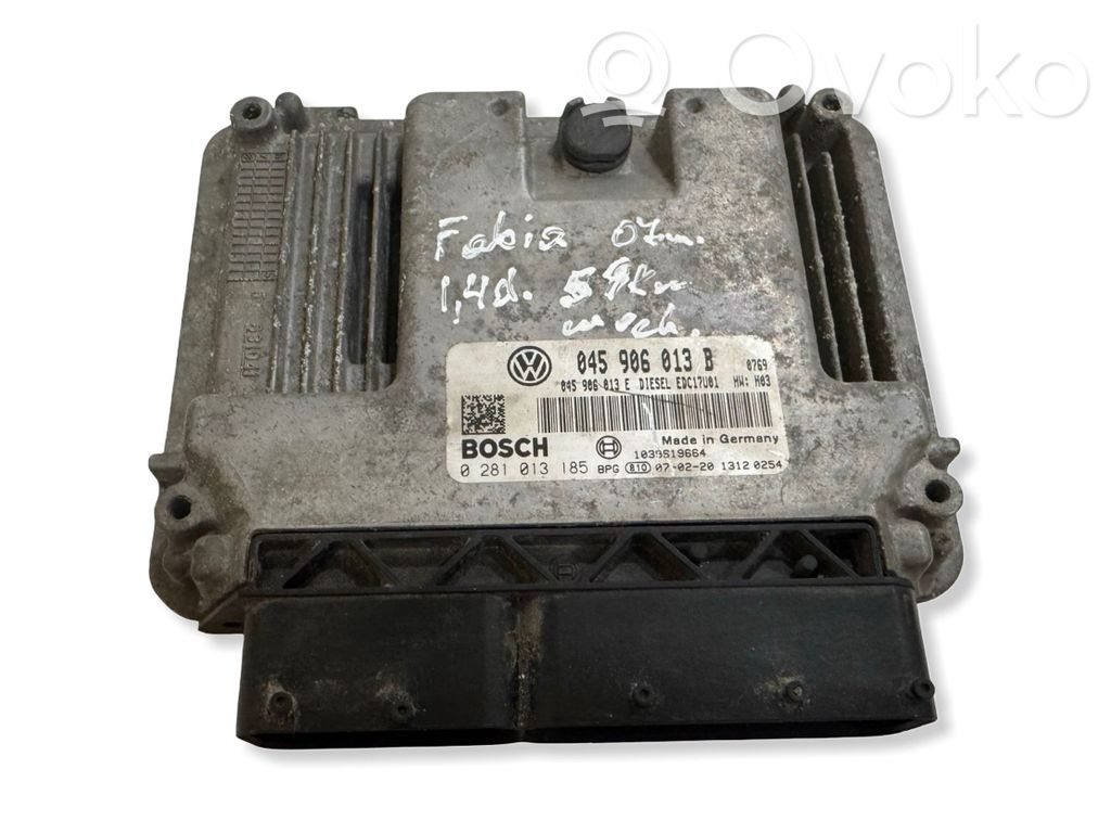Skoda Fabia Mk1 (6Y) Engine control unit/module 