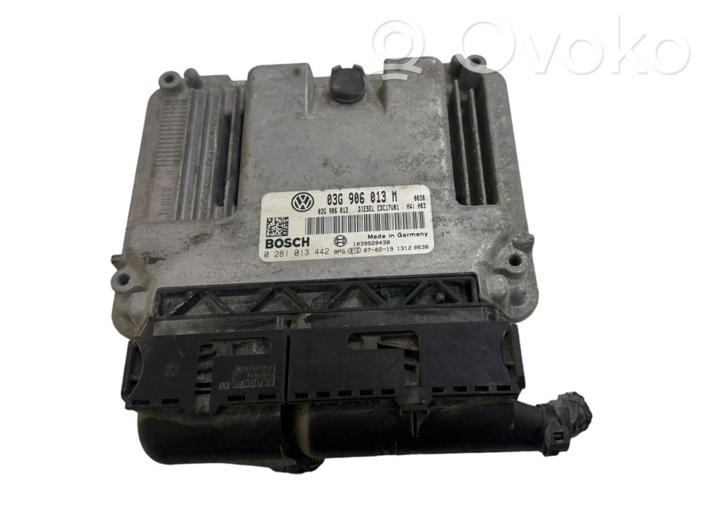 Skoda Fabia Mk1 (6Y) Engine control unit/module 