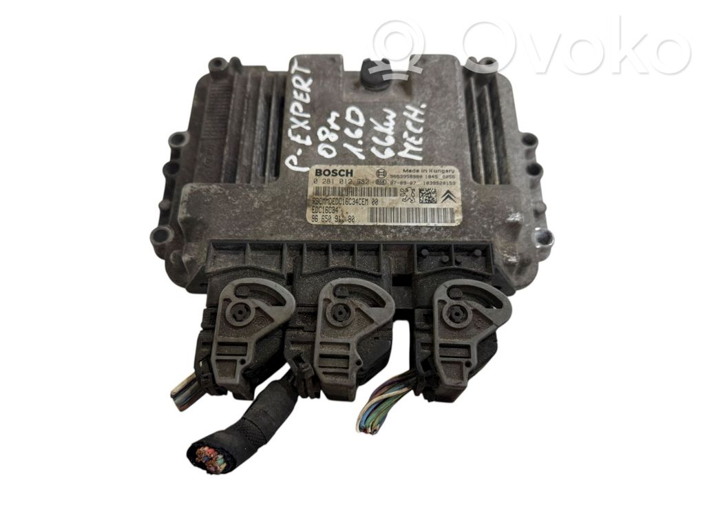 Peugeot Expert Engine control unit/module 