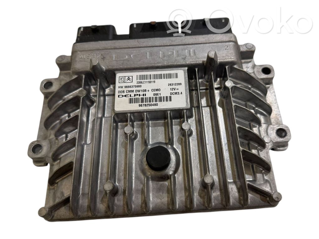 Peugeot 508 Engine control unit/module 