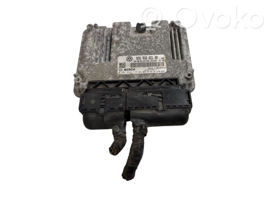 Skoda Superb B6 (3T) Engine control unit/module 