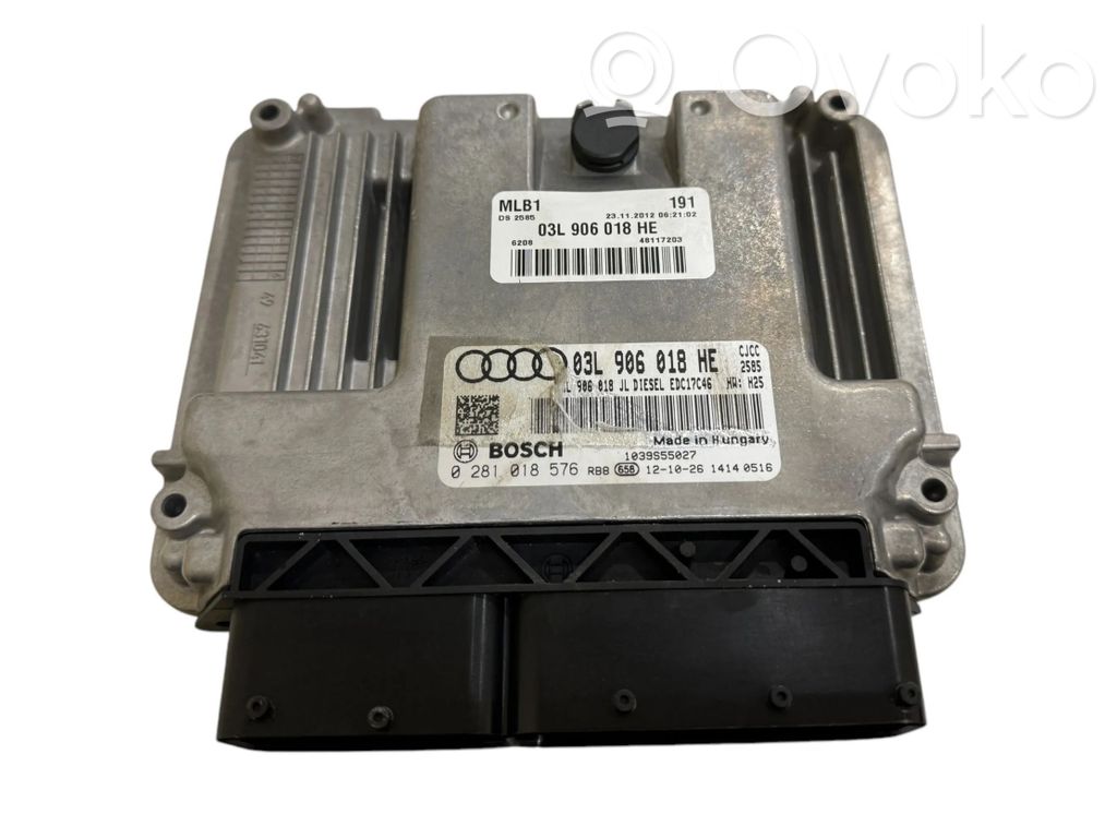 Audi A4 S4 B8 8K Engine control unit/module 