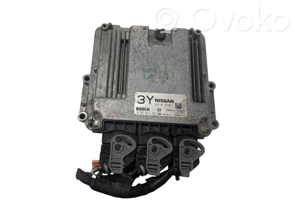 Nissan Qashqai+2 Engine control unit/module 
