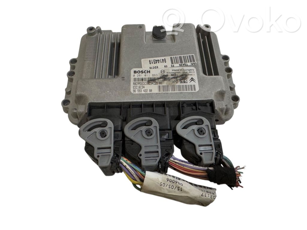 Peugeot 307 Engine control unit/module 