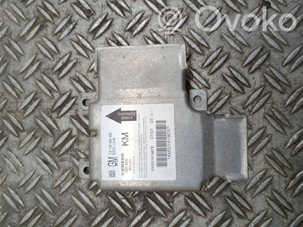 Opel Vectra C Airbag control unit/module 