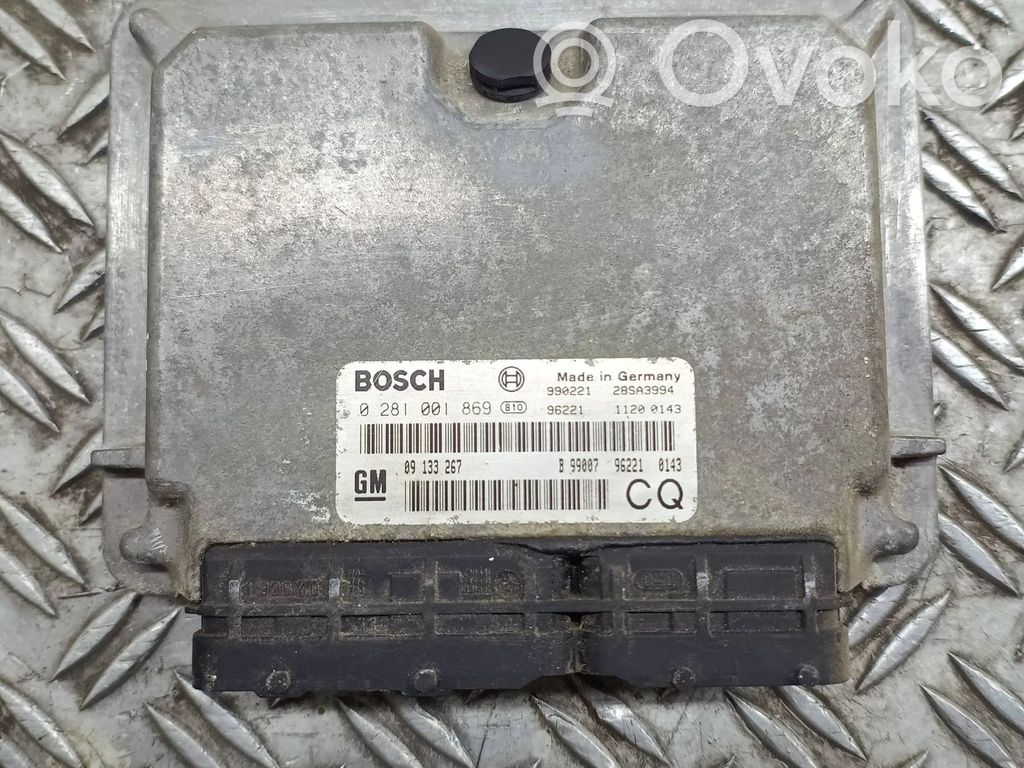 Opel Astra G Engine control unit/module 