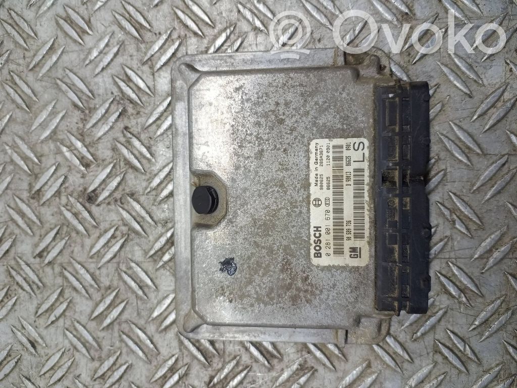 Opel Astra G Engine control unit/module 