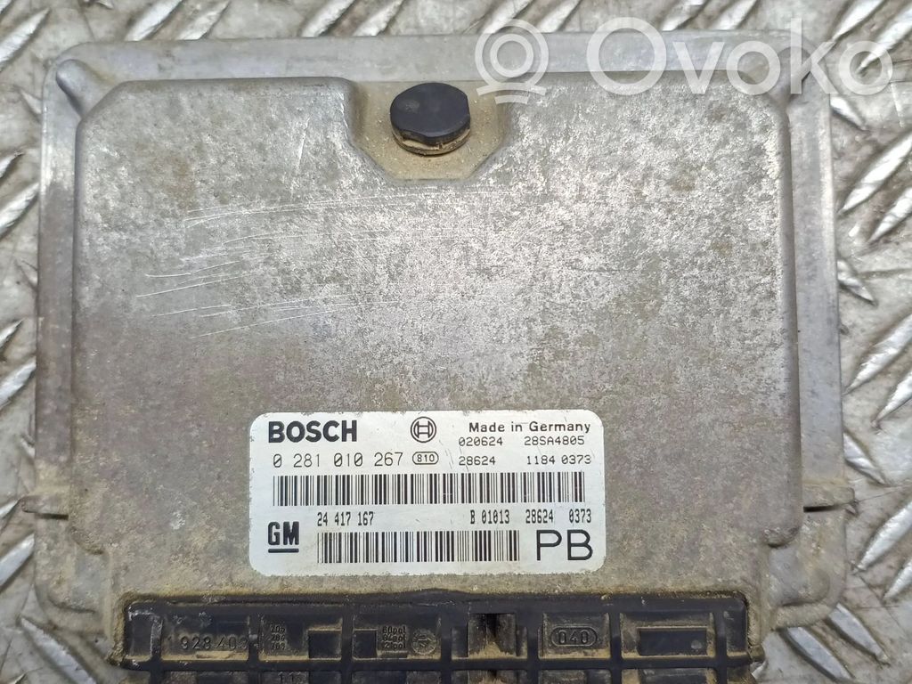 Opel Astra G Engine control unit/module 