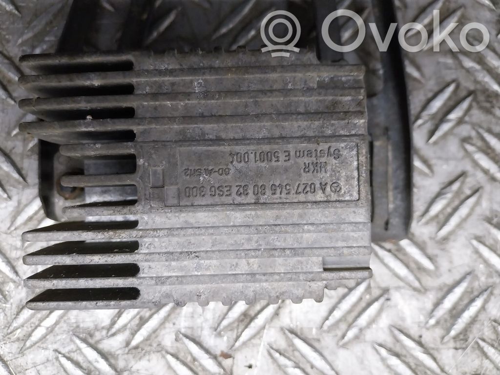 Mercedes-Benz A W168 Coolant fan relay 
