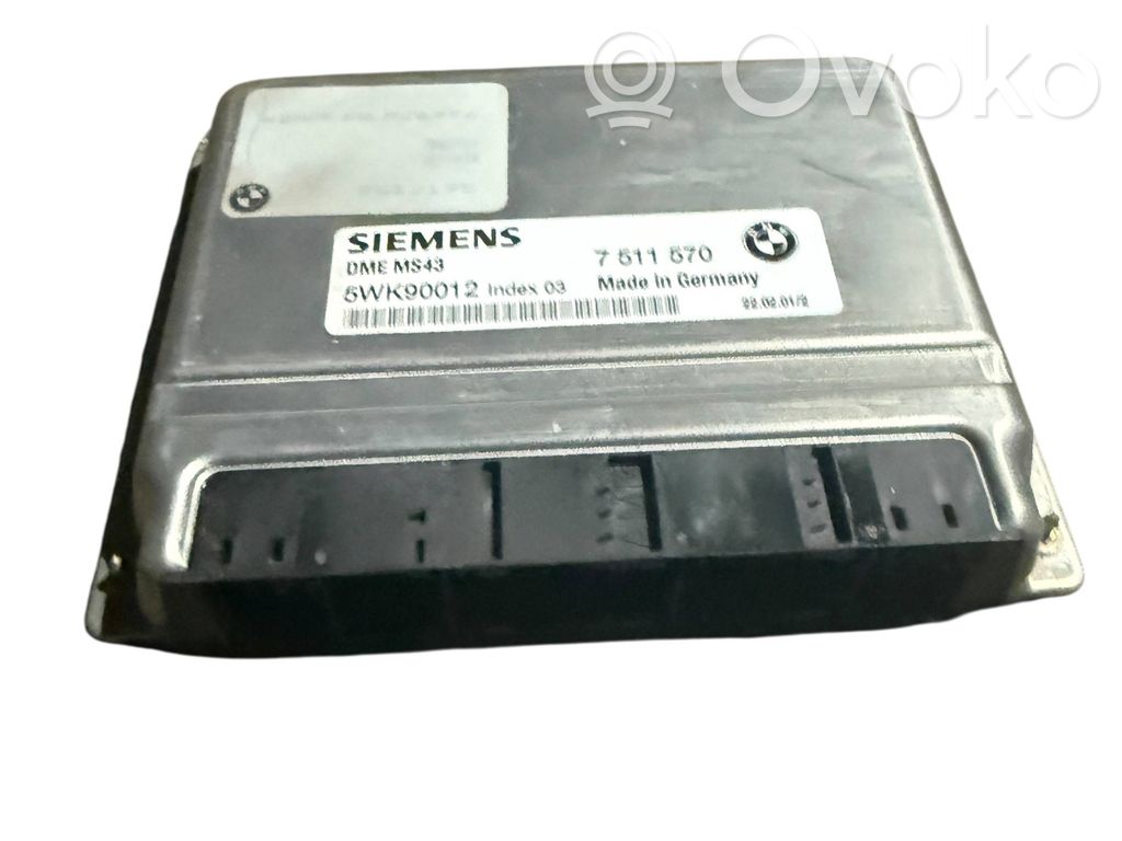 BMW X5 E53 Engine control unit/module 