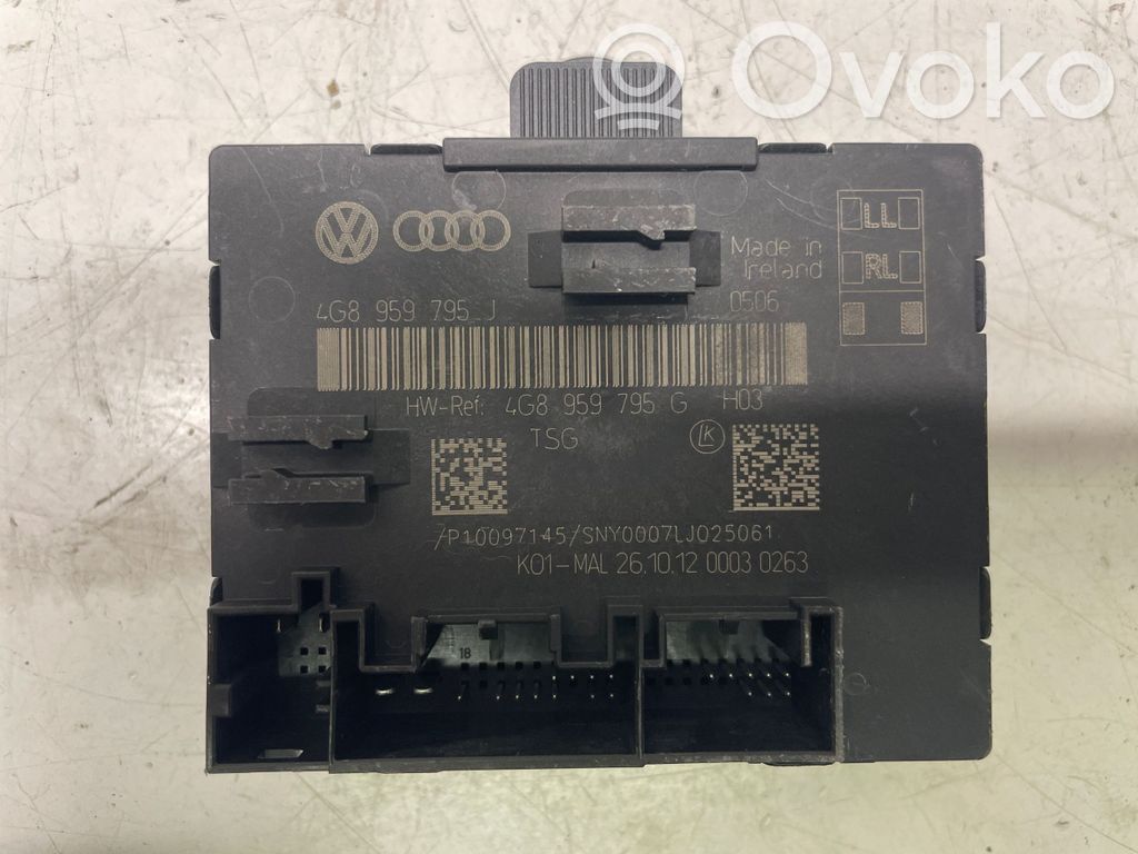 Audi A6 S6 C7 4G Door control unit/module 