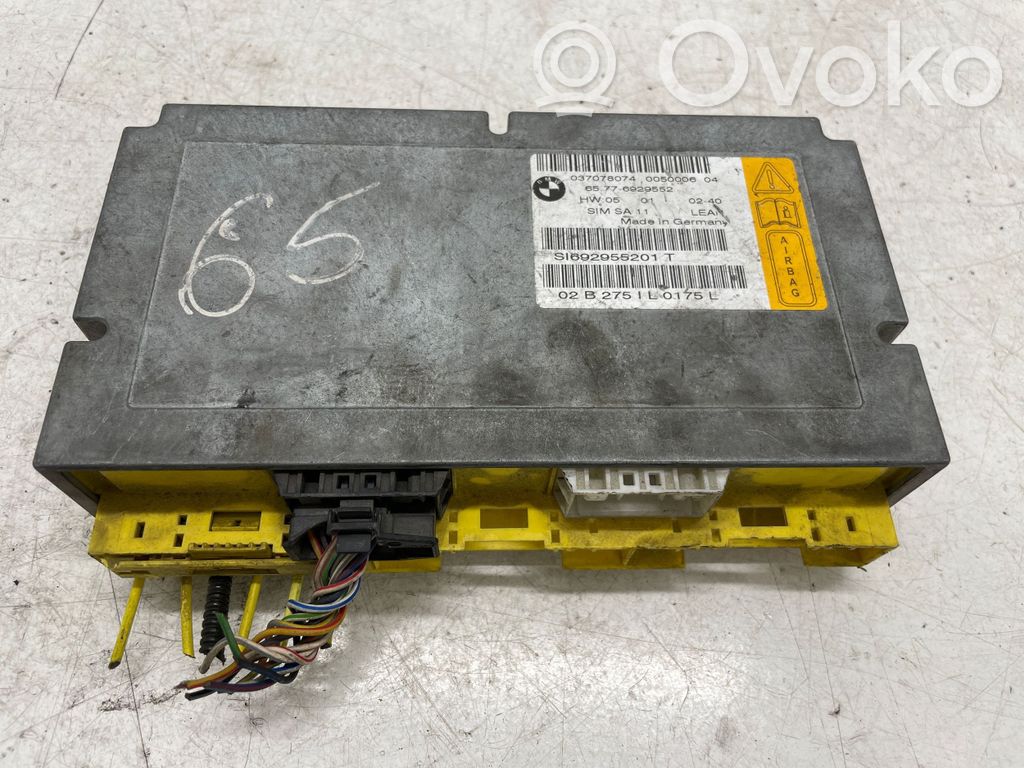 BMW 7 E65 E66 Airbag control unit/module 