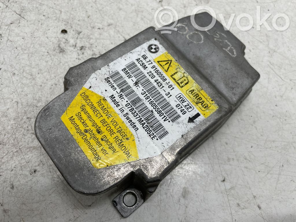 BMW 5 E60 E61 Airbag control unit/module 