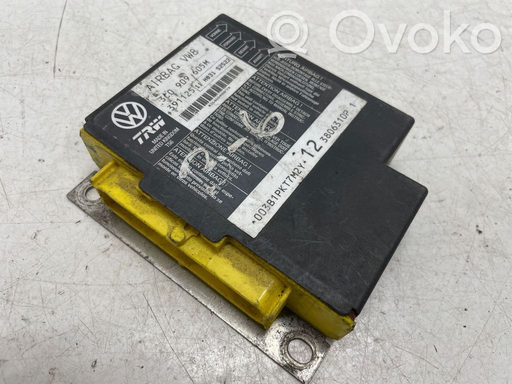 Volkswagen PASSAT B6 Airbag control unit/module 