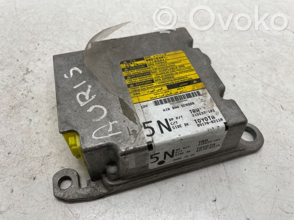 Toyota Auris 150 Unidad de control/módulo del Airbag 