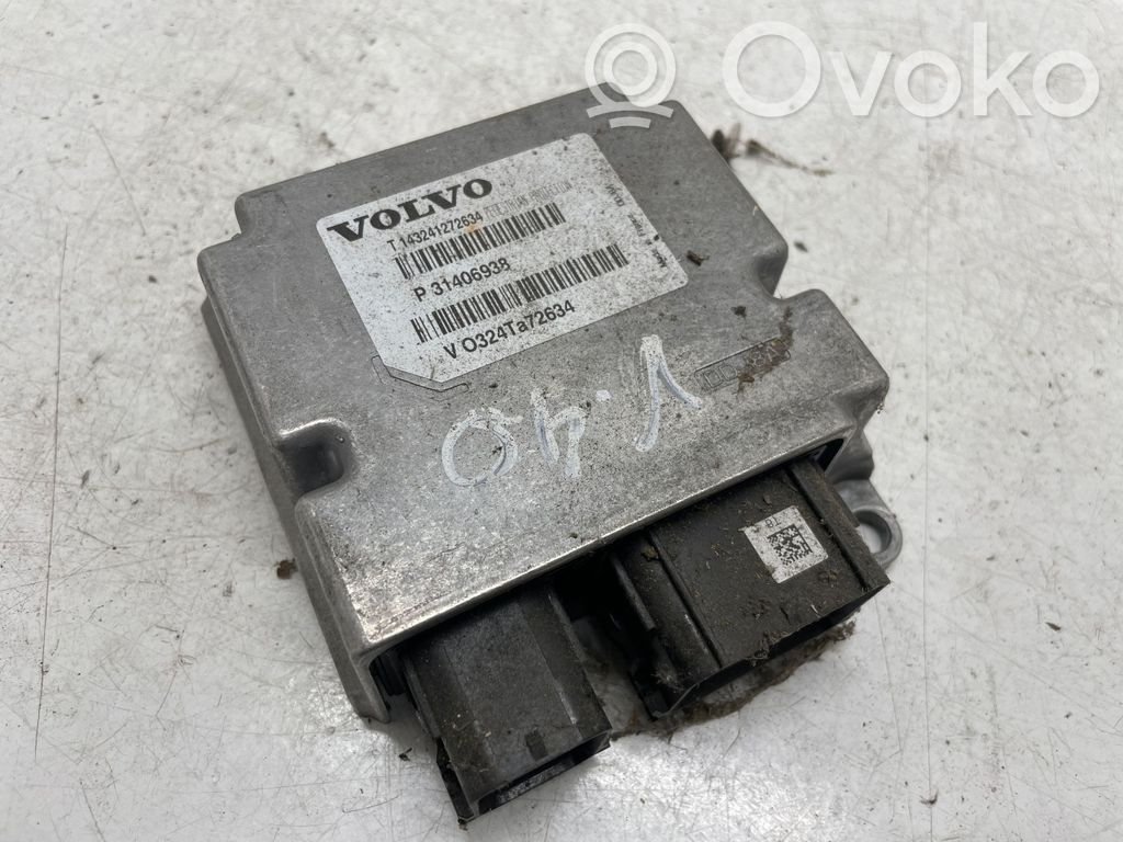 Volvo V40 Airbag control unit/module 