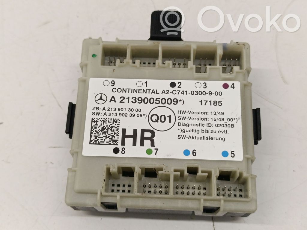 Mercedes-Benz E W213 Door control unit/module 