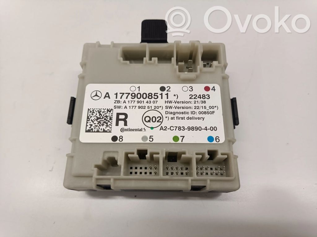 Mercedes-Benz CLA C118 X118 Door control unit/module 
