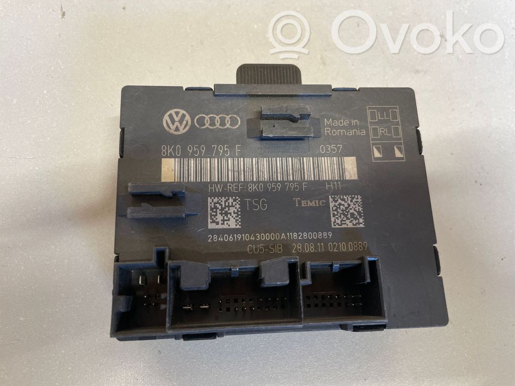 Audi A4 S4 B8 8K Door control unit/module 