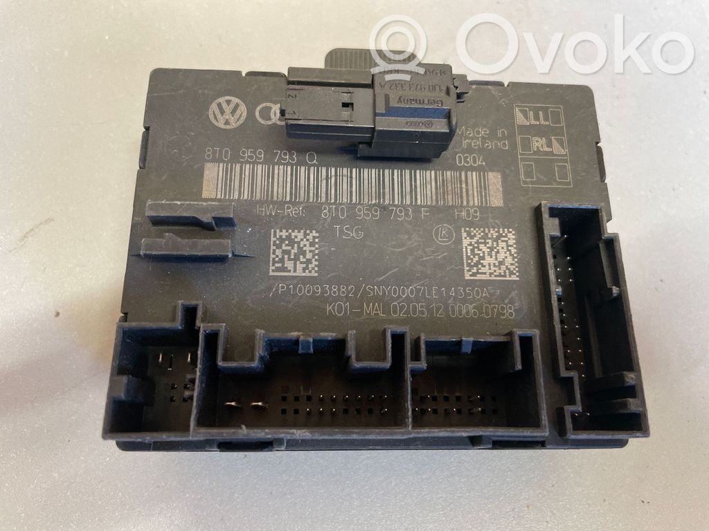 Audi A4 S4 B8 8K Unité de commande module de porte 