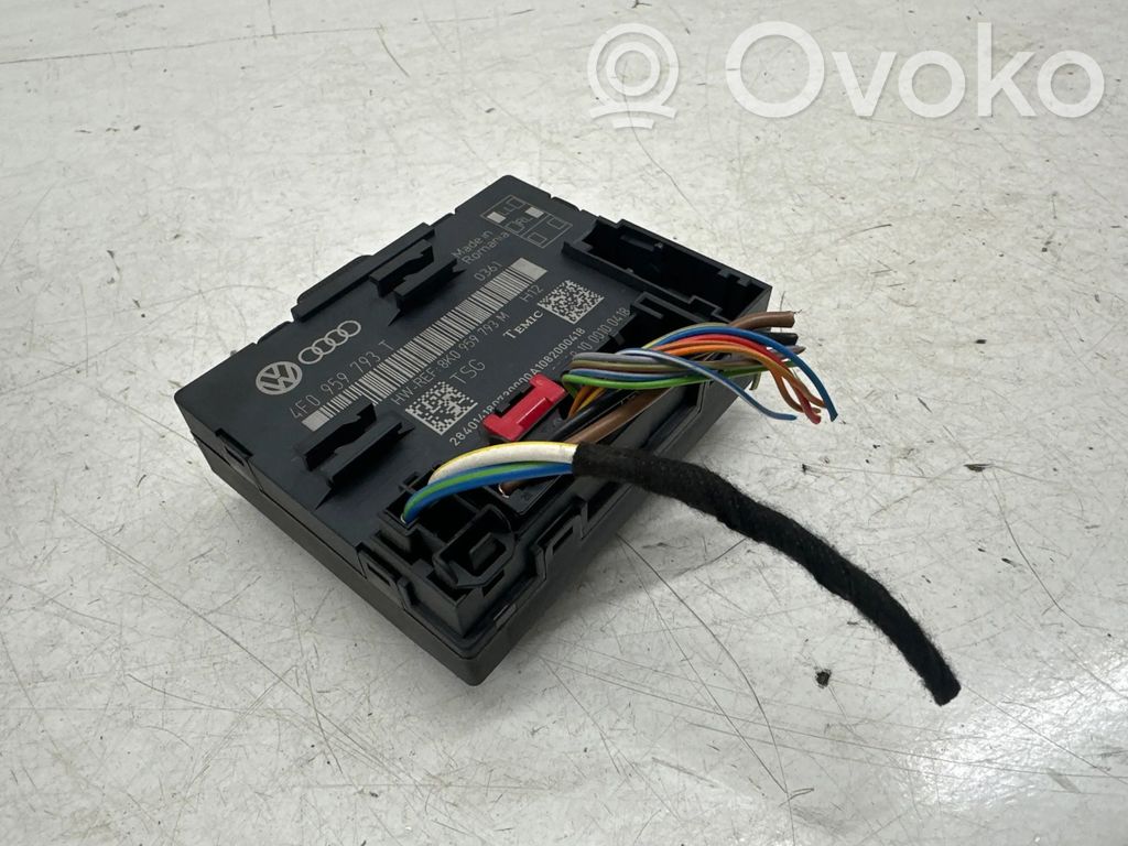 Audi A6 S6 C6 4F Door control unit/module 