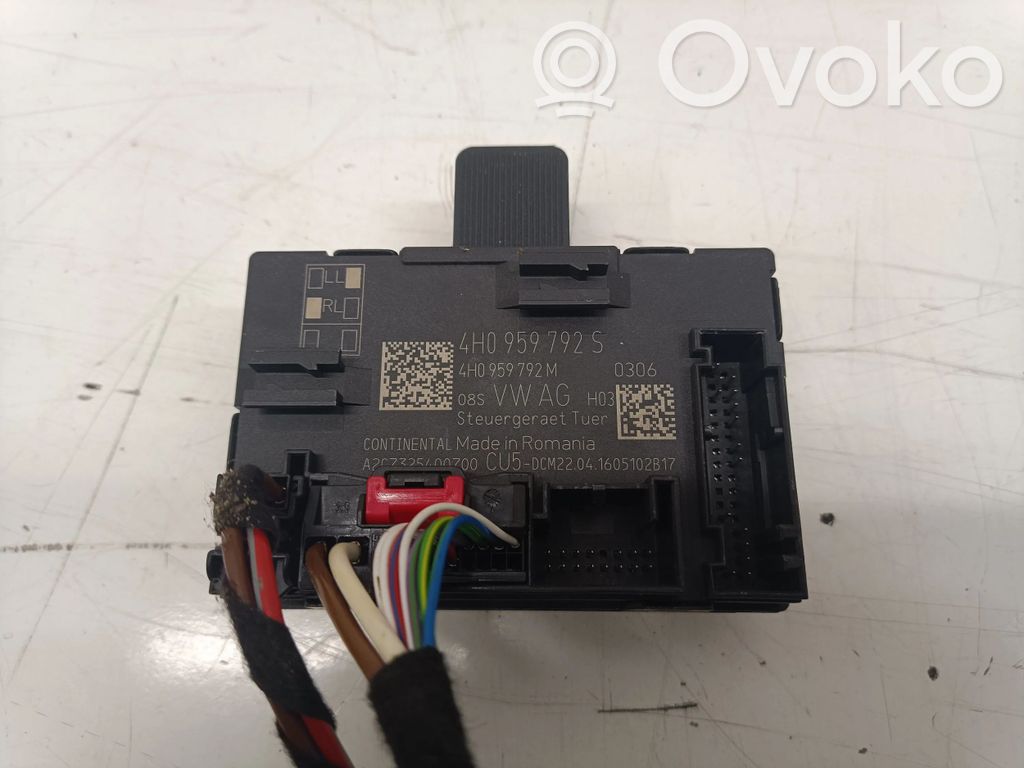 Porsche Macan (95B) Door control unit/module 