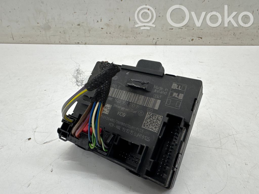 Audi A3 S3 8V Door control unit/module 