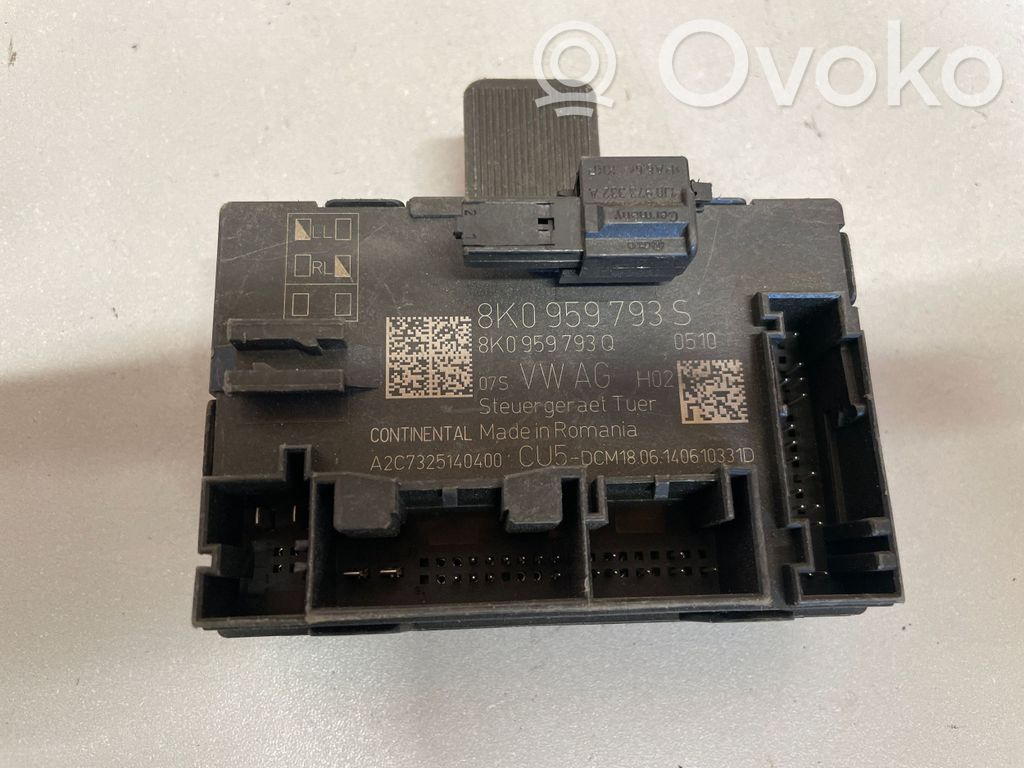 Audi A4 S4 B8 8K Door control unit/module 
