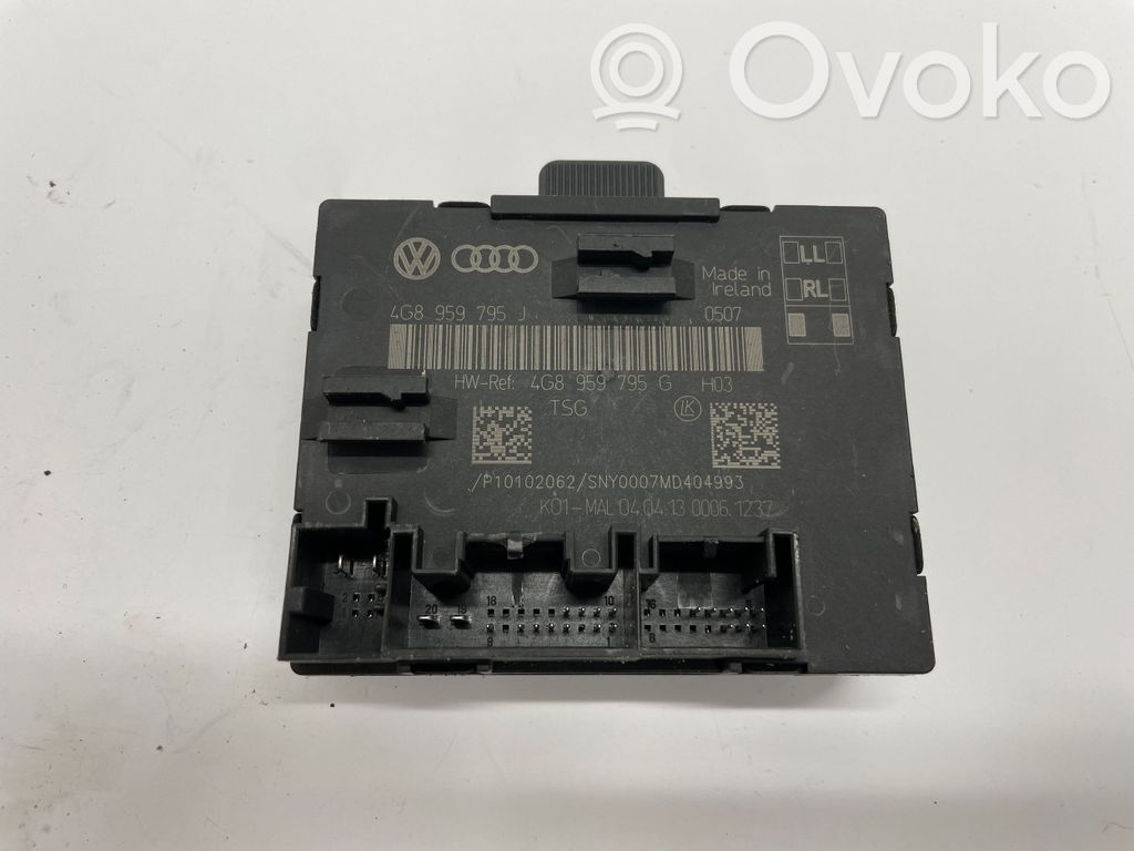 Audi A6 S6 C7 4G Door control unit/module 