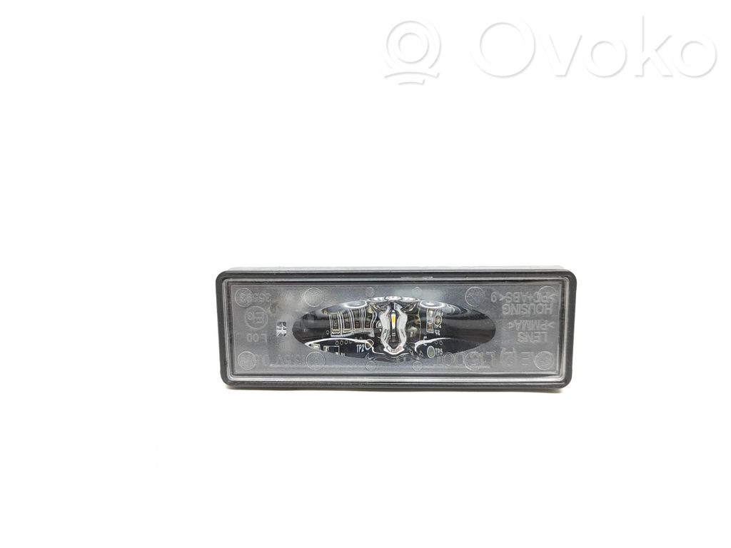 Renault Clio V Éclairage de plaque d'immatriculation 
