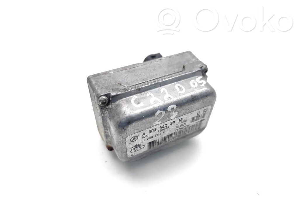 Mercedes-Benz C W203 Sensor ESP de aceleración de frecuencia del intermitente 