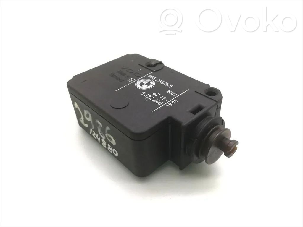 BMW 3 E46 Fuel tank cap lock motor 