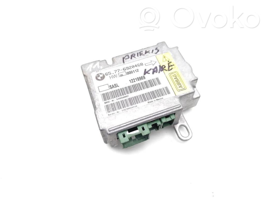 BMW 7 E65 E66 Airbag control unit/module 