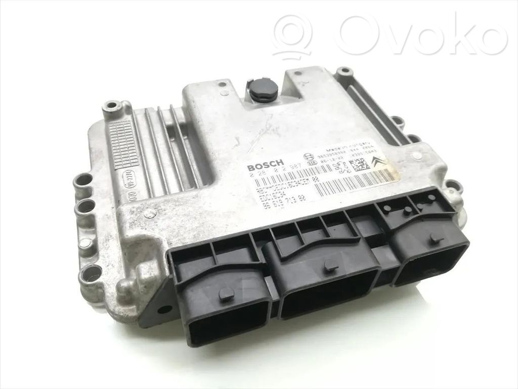 Engine control unit/module   9661971380,0281012987,1039S15649,9653958980,EDC16C34