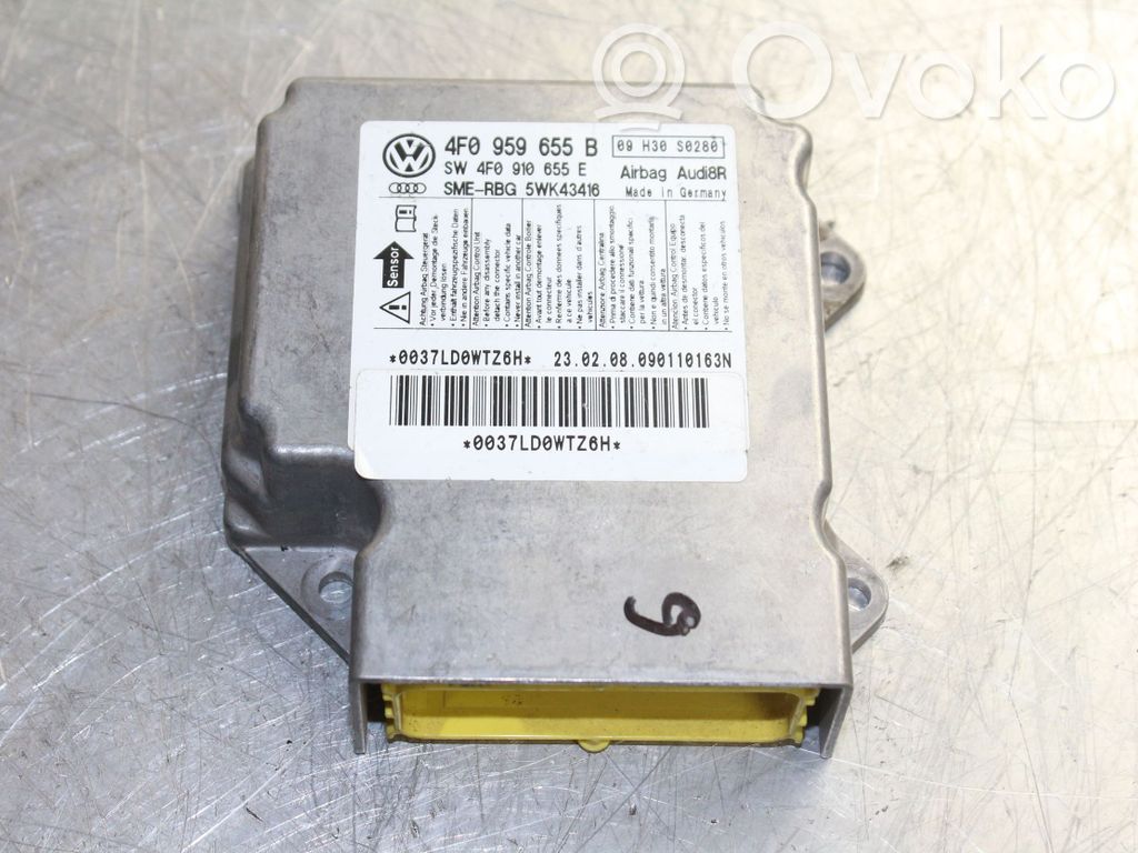 Audi A6 S6 C6 4F Airbag control unit/module 