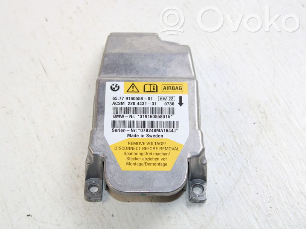 BMW 5 E60 E61 Airbag control unit/module 