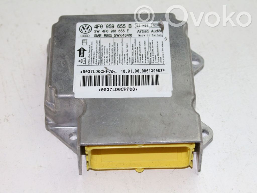 Audi A6 S6 C6 4F Airbag control unit/module 