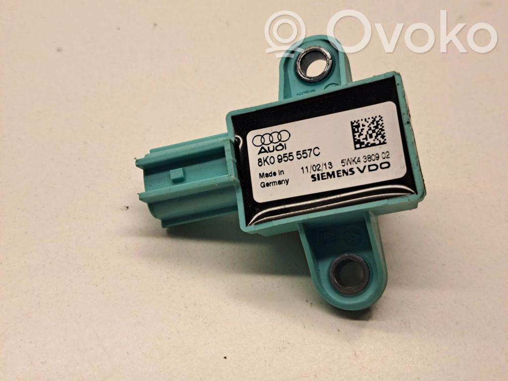 Audi A4 S4 B8 8K Airbag deployment crash/impact sensor 