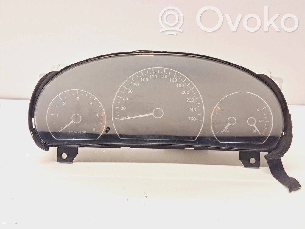 Saab 9-5 Vitezometru (grup de instrumente) 