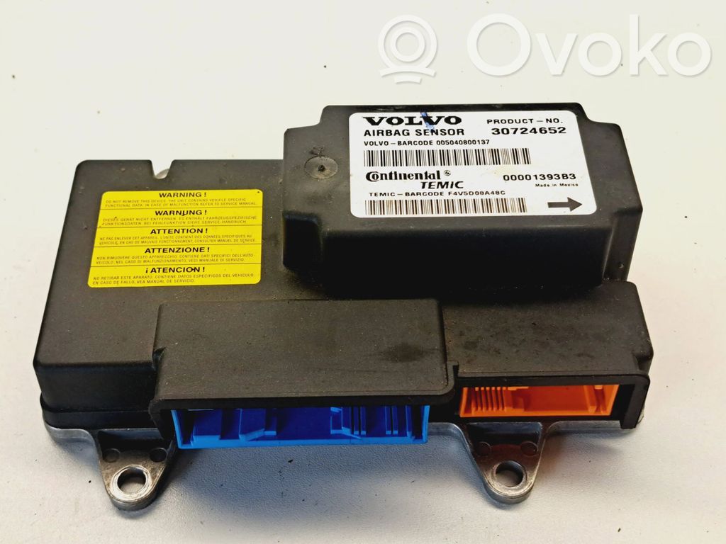 Volvo V50 Airbag control unit/module 