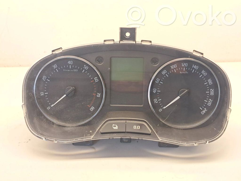 Skoda Fabia Mk2 (5J) Spidometrs (instrumentu panelī) 
