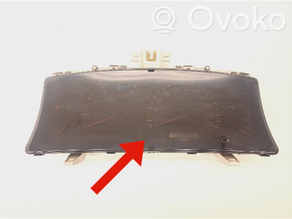 Toyota Corolla Verso E121 Spidometrs (instrumentu panelī) 