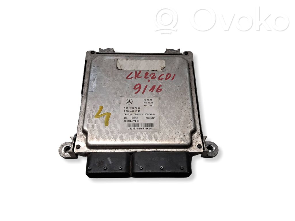 Mercedes-Benz C AMG W204 Engine control unit/module 