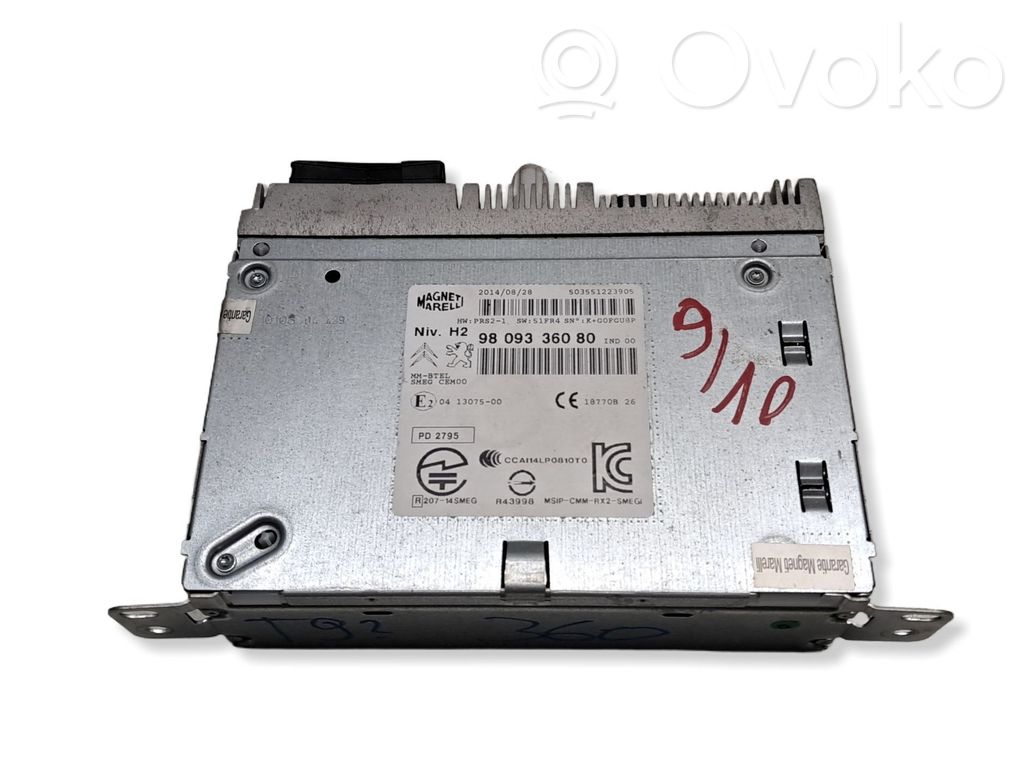 Peugeot 308 Radio/CD/DVD/GPS head unit 