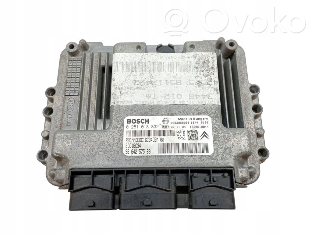 Peugeot 307 Engine control unit/module 