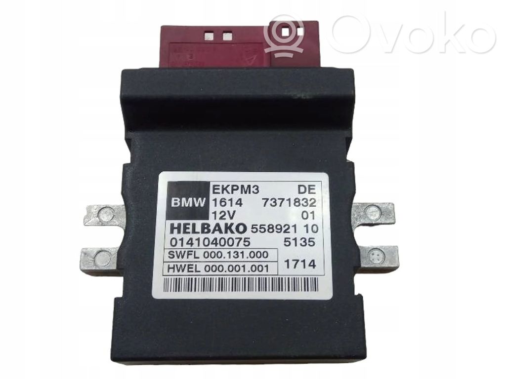 BMW 3 F30 F35 F31 Other control units/modules 