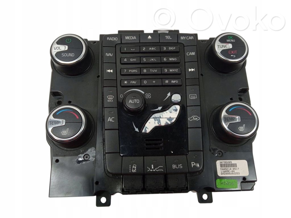 Volvo V60 Climate control unit 