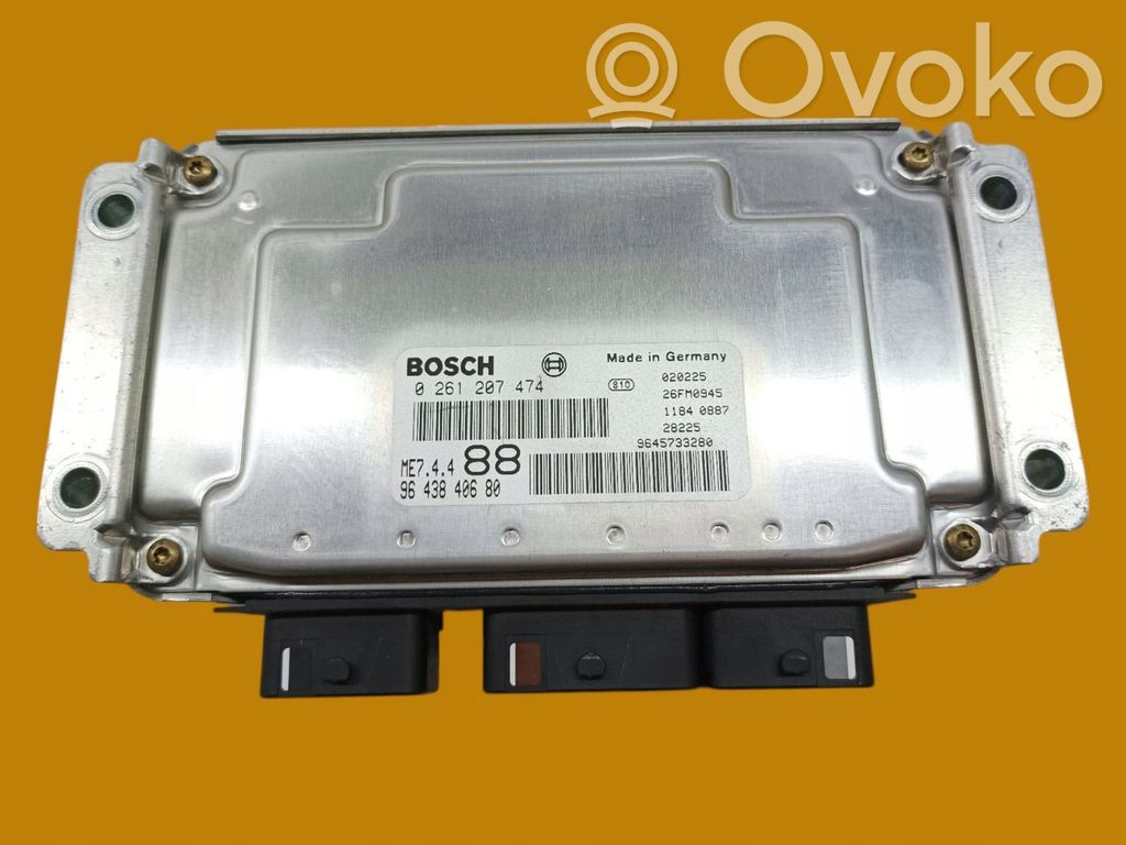 Peugeot 307 Engine control unit/module 