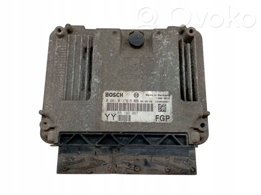 Opel Signum Engine control unit/module 