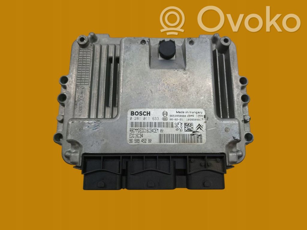 Peugeot 407 Engine control unit/module 